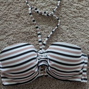 Striped Bikini Top